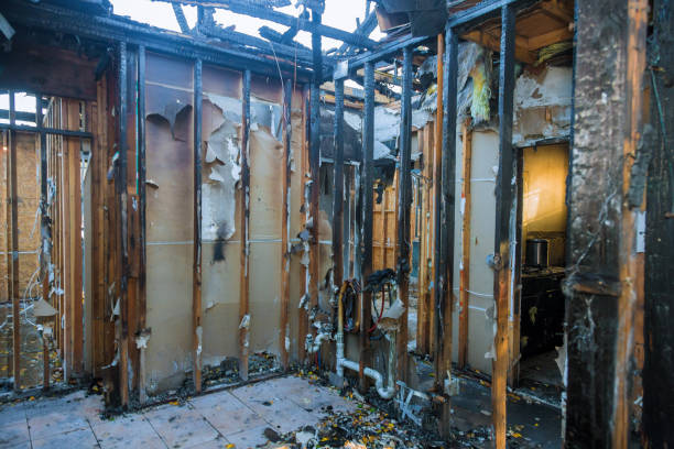 Professional Emergency Fire Cleanup technician working in Birmingham, AL